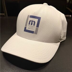 Travis Matthew Ivory Cap with Travis Matthew Logo